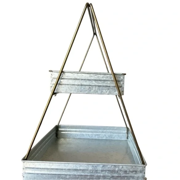Better Homes And Gardens Galvanized Metal Tray - Picture 2 of 9